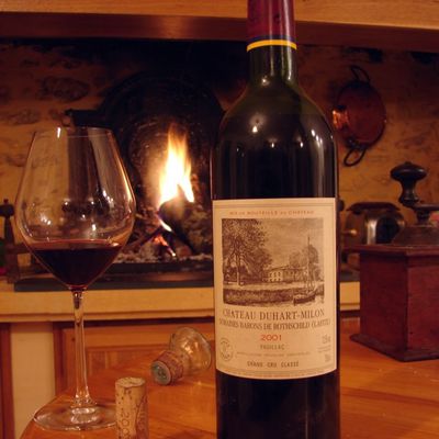 Dégustation Château Duhart Milon 2001 AOC Pauillac