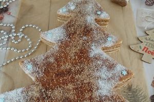 Gâteau génoise et praliné