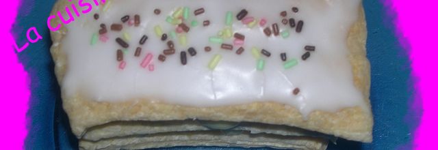 Pâtisserie de Jeune Fille : mille feuilles