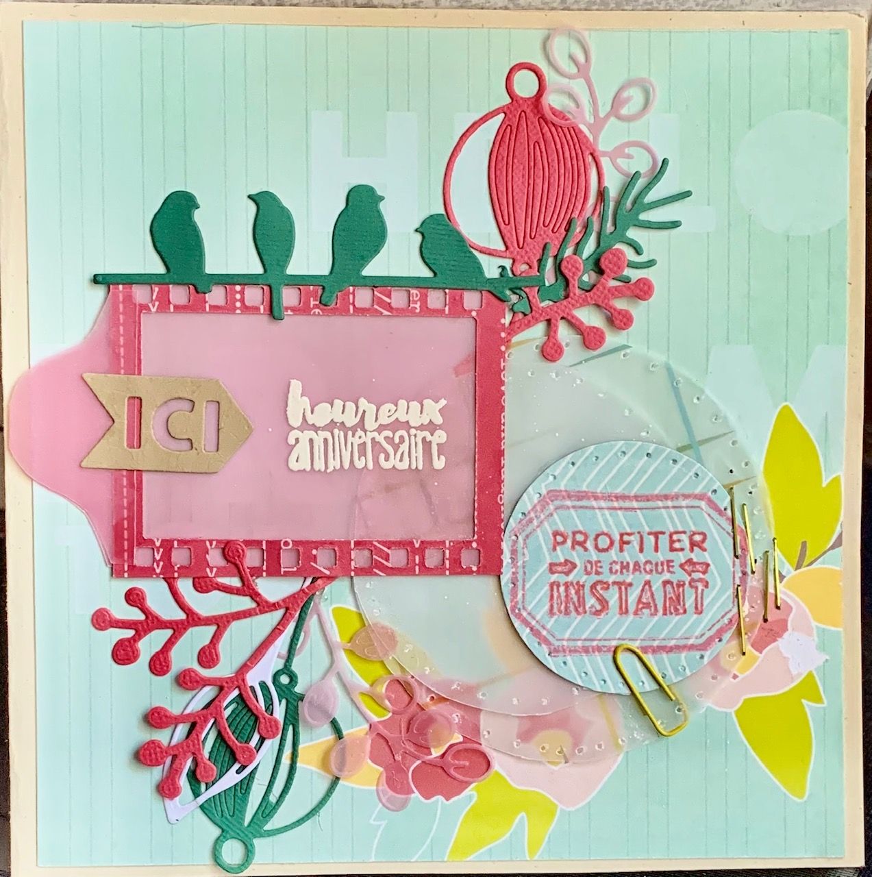 Defi 2 Bimensuel Chez L Atelier D Agathe Et Aglaee Le Scrap D Elisabeth