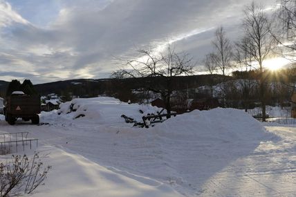 Realskola sous la neige