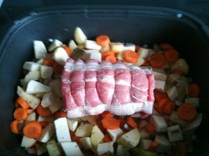 Rôti de veau aux légumes d'Automne (Tupperware or not Tupp ?)