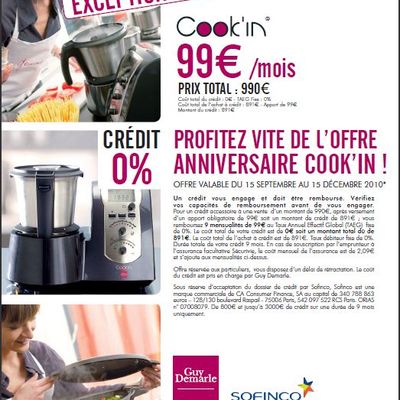 ANNIVERSAIRE COOK'IN