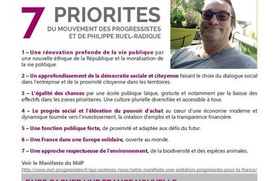 Les 7 priorités