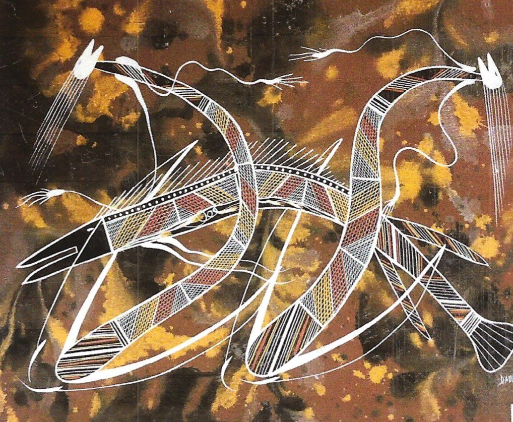 Mimi spirits, art aborigene