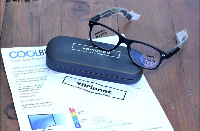 Mes lunettes anti lumière bleue avec Varionet