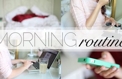 Tag #10 : Ma routine le matin... Good morning ! (+gif)