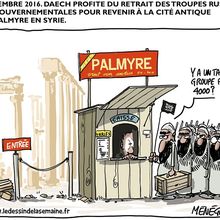 Daesh à Palmyre (par Ménégol)