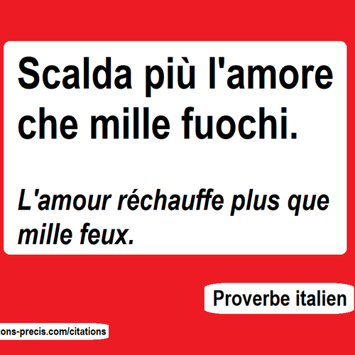 12 Proverbes Italiens Sur L Amour Avec Leur Traduction En Francais Citons Precis Com Citations