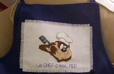 Tablier de cuisine Taz