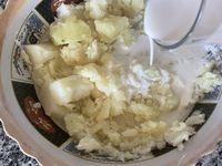 Colcannon - Purée irlandaise de pommes de terre, chou et oignons