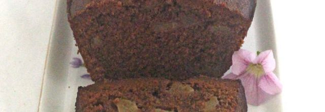 Cake au chocolat et aux poires