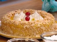 Mouskoutchou aux amandes effilées, Gâteau Algérien موسكوتشو باللّوز