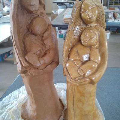 reproduction d'une vierge