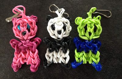 Les animaux Rainbow Loom