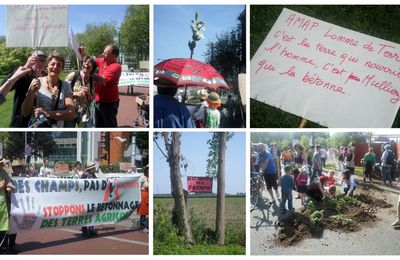 Manifestation contre Immochan