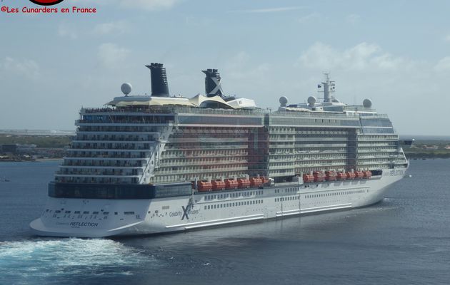 Visite du Celebrity REFLECTION à Kralendijk le 16/12/2019.