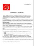 Communiqué du 14 décembre 2015 de la CGT FAPT Hérault suite à la convocation de Sébastien LAURENCE en entretien préalable à licenciement par DPD France à Mauguio