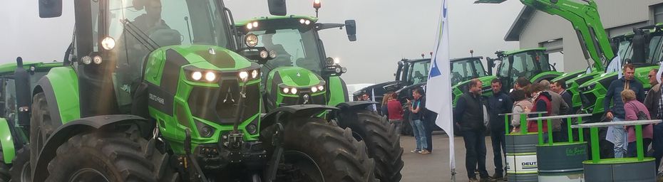 Le Power Tour Deutz Fahr investit la ferme des 1 000 vaches