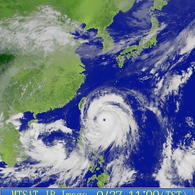 Typhoon time (The largest one in years)