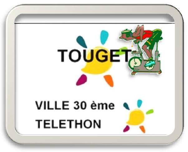 Balade du Téléthon de Pavie en passant par Touget