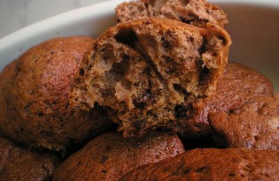 Madeleines au chocolat