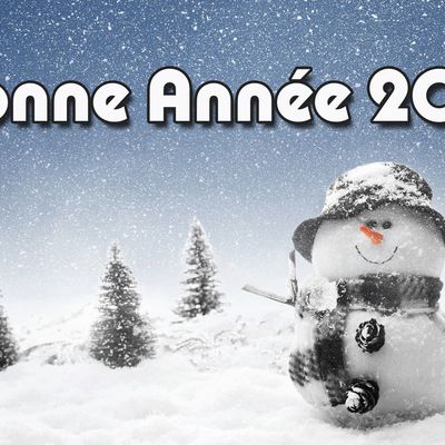 Bonne Année 2018 - Bonhomme de neige - Wallpaper - Free