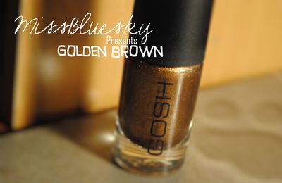 Gosh - Golden Brown