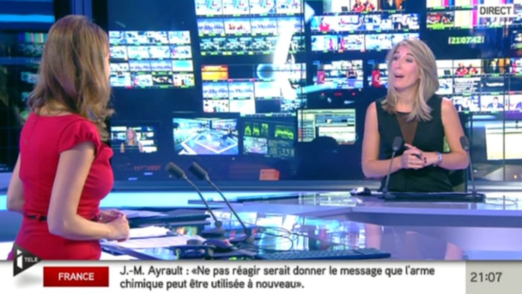 2013 09 04 - 21H00 - CAROLINE DELAGE - I&gt;TELE - 100% NEWS