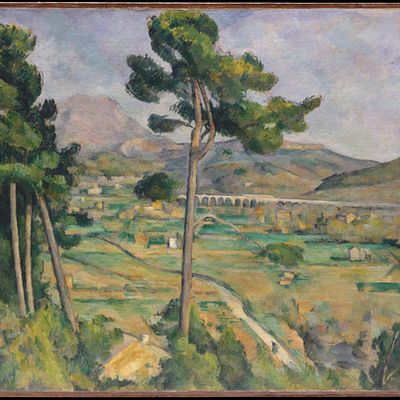 La Montagne Sainte Vue de Bellevue - Cézanne 