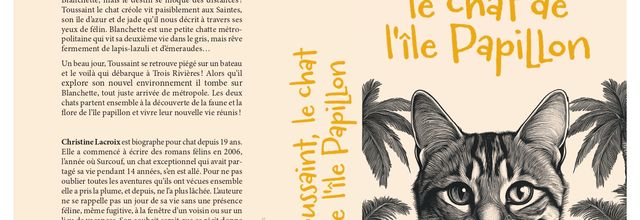 EXTRAIT de Toussaint, le chat de l'île Papillon