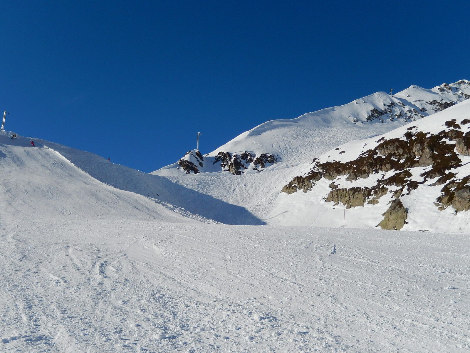 Les nouvelles pistes de ski sous l'Homme de Beurre