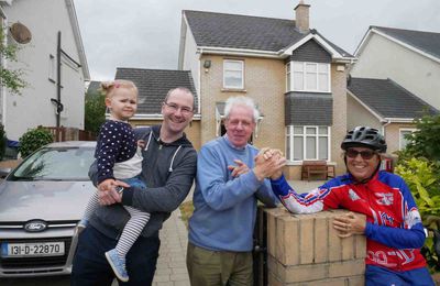 17 Juin 2018 – Irlande à vélo – Le livre de Kells à Trinity Collège (Dublin) avant d’arriver à Kilcullen