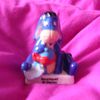 Figurine en porcelaine bourriquet