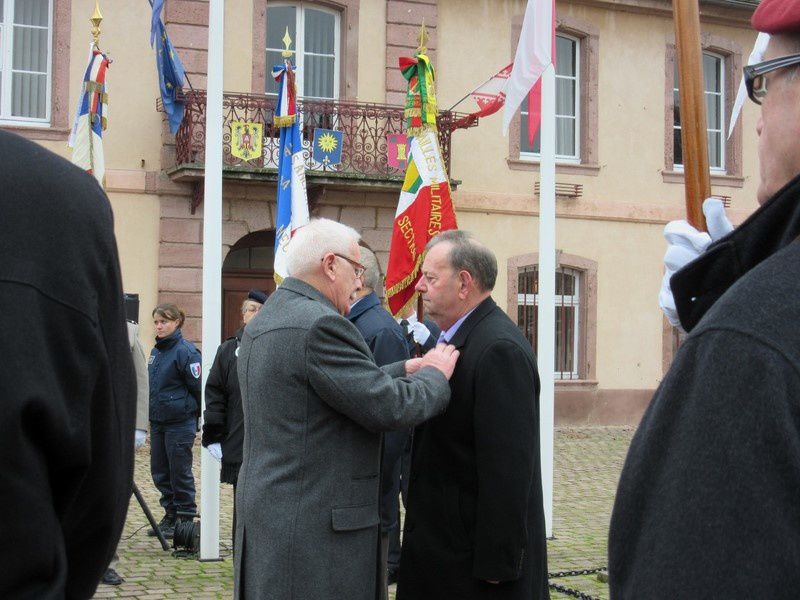 Cérémonie du 5 décembre 2014 à Neuf-Brisach