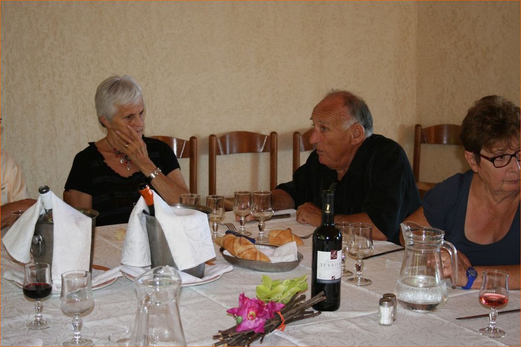 Rencontre d'anciens élèves des promotions 1951-55 et 1952-56 le 3 septembre 2013.