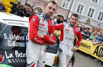 WRC > ALLEMAGNE 2016 > S Lefebvre et G Moreau : « Revenir au plus vite ! »