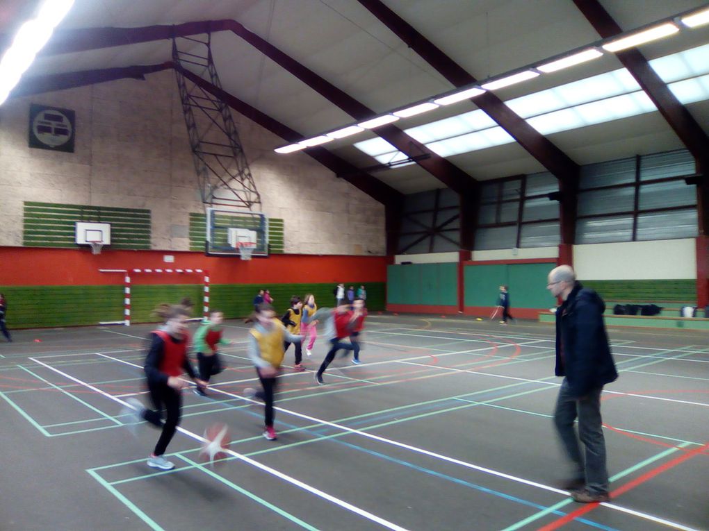 Tournoi de Basket ...dernier entraînement !