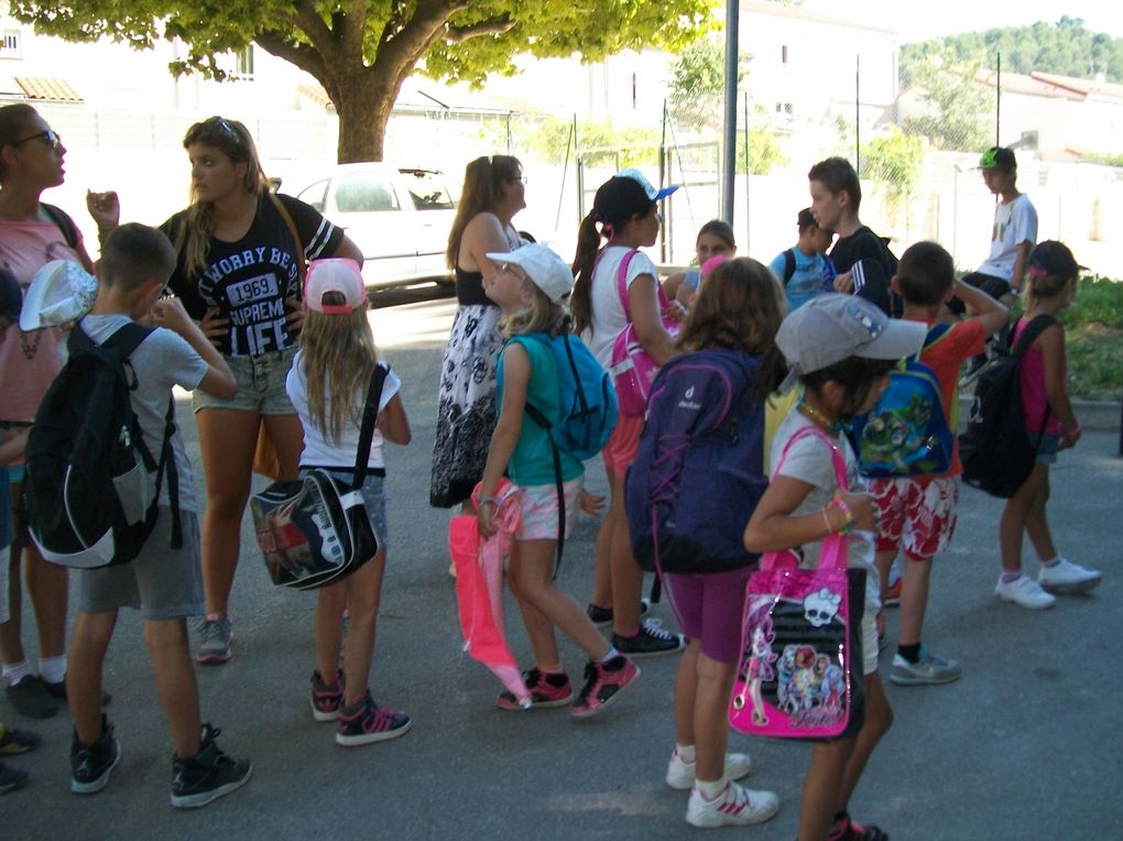 Avec les enfants du centre de loisirs, découverte de l'Huveaune