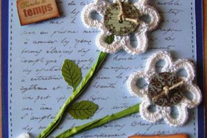 Fleurs au crochet