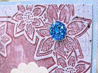 Carte - Machine - Découpe - Action - Anniversaire - Florale - 2019 - Fait maison - Fait main - Strass - Stickers - Dies - Embossage
