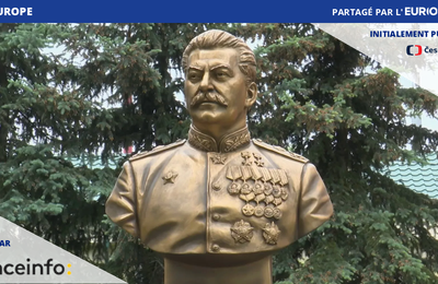 Russie : de nouveaux monuments à la gloire du dictateur communiste et meurtrier de masse Joseph Staline sont érigés ou restaurés