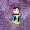 Une kokeshi pour sac