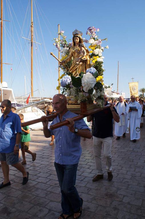 Août : procession et messe de l'Assomption