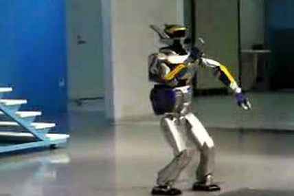 Japanese Tradisional Awa dance with HRP robot