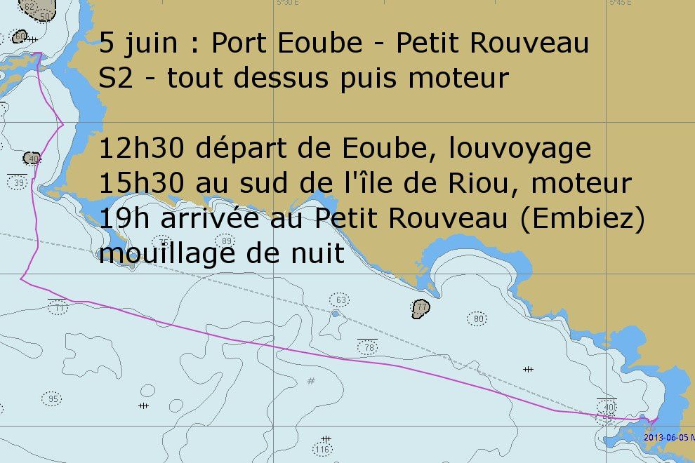 Préparation du bateau à Martigues, puis Martigues à Paxos, du 4 au 22 juin, avec Guy et Gérard