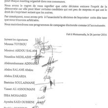 Anjouan: les maires des communes exigent une taxe pour chaque meeting