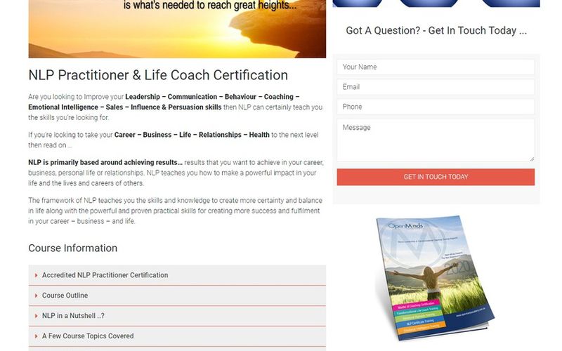Accredited life coaching courses
