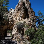A Steep Trail Through the Rock