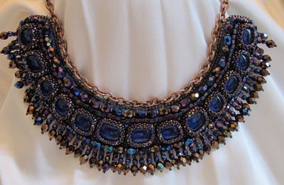 Collier Nuit cuivrée - 180€